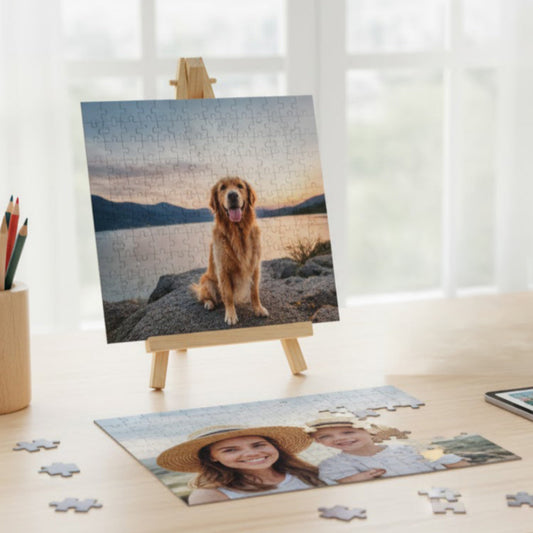 Custom Photo Jigsaw Puzzle A4 Size